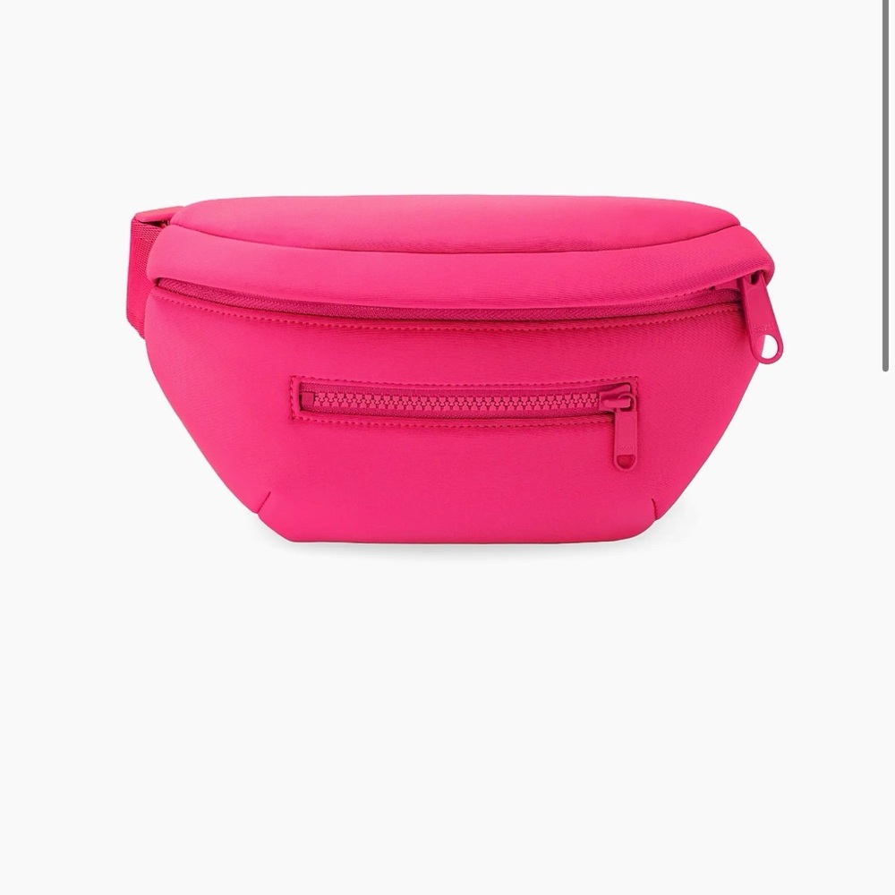 Dagne Dover Neon Pink 365 Neoprene Ace Sling Bag‎